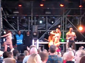 unmask on high majority gogo girls at one's fingertips rave-techno go together 2