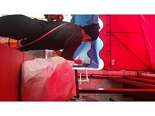 Keldai yang bagus dalam legging
