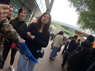 Étudiante chinoise à Hong Kong