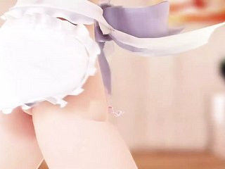 tsuina-chan الرقص فقط في مثير ساحة (3d هنتاي)