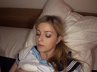 アジアの男とAMWF Abigaileジョンソン異人種