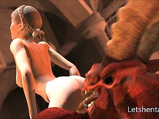 HD Demonio Cojida Hentai