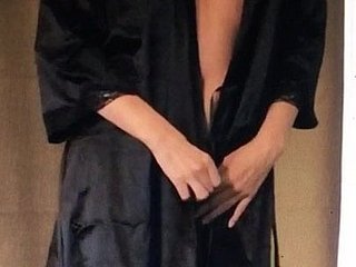 danse nue en shroud noire